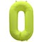1207-6162 К ЦИФРА 0 40" Неон Yellow