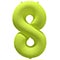 1207-6170 К ЦИФРА 8 40" Неон Yellow