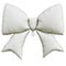 1207-6208 К ФИГУРА Бант белый сатин