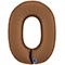 1207-6278 Г ЦИФРА 0  40" Сатин Chocolate