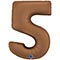 1207-6283 Г ЦИФРА 5  40" Сатин Chocolate