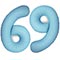 1207-6328 Ф ЦИФРА 6/9  40" SLIM Matte Baby Blue