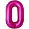 1207-6349 Ф ЦИФРА 0  40" SLIM Fuchsia