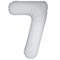 1207-6393 Ф ЦИФРА 7  40" SLIM Matte White