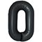 1207-6422 Ф ЦИФРА 0  40" SLIM Satin Black