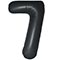 1207-6429 Ф ЦИФРА 7  40" SLIM Satin Black