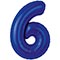 1207-6563 Р ЦИФРА 6  40" Полуночно-синий