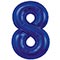 1207-6565 Р ЦИФРА 8  40" Полуночно-синий