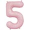 1207-6619 К ЦИФРА 5  40" Пастель Пыльная роза