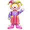 1208-0933 К ФИГУРА AIR Клоун цирковой Макси