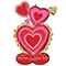 1208-1008 А ФИГУРА/P70 AIR Сердца ажурные