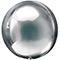 1209-0038 А 3D СФЕРА Б/РИС 16" Металлик Silver