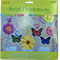1501-1873 Спираль Бабочки Цветы 46-60см 12шт/A