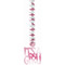 1501-3973 Спираль с баннером IT'S A GIRL 76cм3шт/A