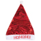 1501-7021 Колпак Санты светящ HO!HO!HO! текстиль/G