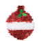 1501-7210 Шар Новогодний мишура 28см/G