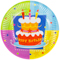 1502-0710 Тарелка бум Торт Birthday 17см 6шт/G