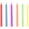 1502-4067 Свечи д/торта с цветным пламенем 6шт/G