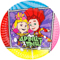 1502-4945 Тарелка бум Фиксики Комиксы 17см 6шт/G