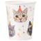 1502-6544 Стакан Котики фотографичные 250мл 6шт/G