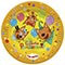 1502-6748 Тарелки Три Кота Веселый ДР 18см 6шт