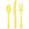 1502-6792 Столовые приборы Pastel Yellow 24шт/A