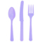 1502-6794 Столовые приборы Pastel Lavender 24шт/A