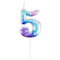 1502-6880 Свеча-цифра "5" Космос 5,6см