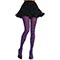 1508-0185 Колготки Полоска фиолет/черн/А