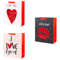 1509-1404 Пакет бум I LOVE YOU 26х32см/G