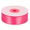 1509-2718 Лента атлас 25мм*22,5м 3080 ярк.розовый
