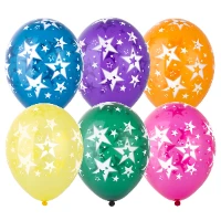 1103-0193 Шелкография кристалл 14" Звезды Большие