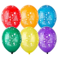 1103-0200 Шелкография кристалл 14" С ДР Шары
