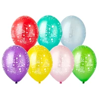 1103-0230 Шелкография металлик 14" С ДР Шары