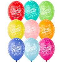 1103-0271 Шелкография пастель 14" С ДР Звезды
