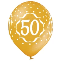 1103-1761 Шелкография металлик 14" Цифра 50