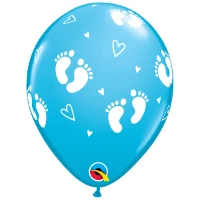 1103-1771 Шелк 11" Пяточки детские RobEggBlue/Q