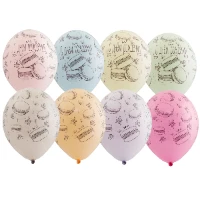 1103-1981 Шелкография пастель 14" С ДР Macaron