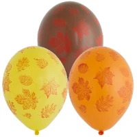 1103-1995 Шелкография пастель 14" Осенние листья