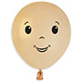 1103-2083 Шар 5" с рисунком FACE Мальч Blush /Ит