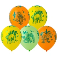 1103-2685 Шелкография 12" Динозавры/Е