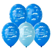 1103-2701 Шелкография паст 14" ДР Ласточки Облака