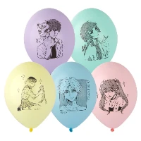 1103-2800 Шар с рисунком 14" Аниме