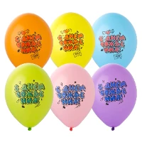 1103-2894 Шар с рисунком 14" С ДР стиль комиксы 2ц