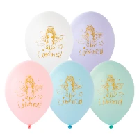 1103-2912 Шар с рисунком 14" С Днем Ангела
