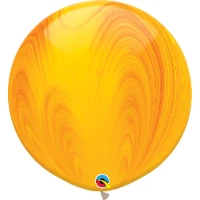 1108-0354 Q 30" Супер Агат Yellow Orange