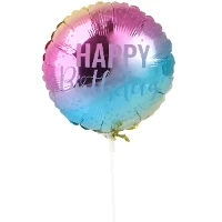 1201-0424 Ф 9" HB Радуга нежная