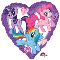 1202-2259 А 18" My Little Pony сердце S60.