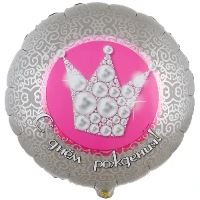 1202-2531 К 18" РУС ДР Корона жемчужная