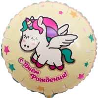 1202-2911 К 18" РУС ДР Единорог спящий